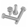 Liqi Fastener carbon / stainless steel heavy bolt and nut hex head 4.8 / 8.8 grade 9.5 x38 hex bolts